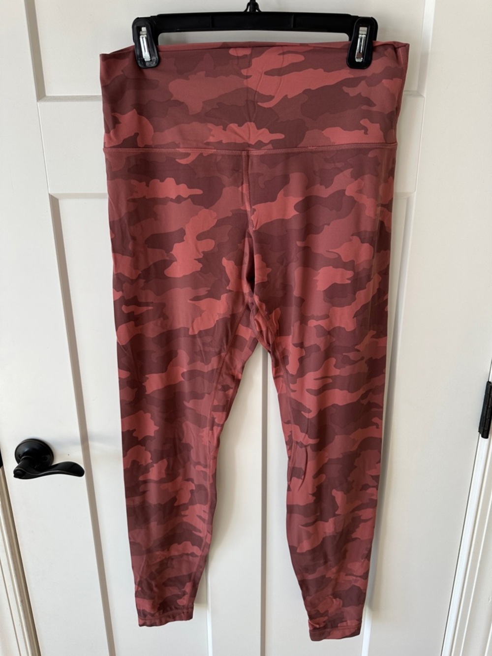 lululemon athletica Girls' Rust Red Camo High-Rise Leggings